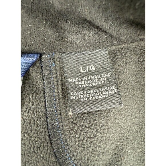 MARMOT Gravity Jacket Men's LARGE Blue Softshell Fleece Lined Full Zip Nylon EUC - Picture 12 of 15